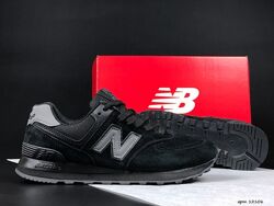 р.36, 37  Кроссовки New Balance 574 classic черные KS 12106
