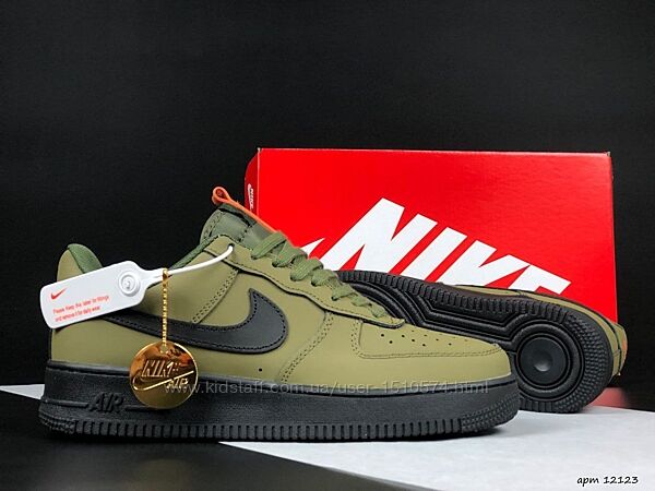 р.41-45 Кроссовки Nike Air Force 1 Limited хаки KS 12123