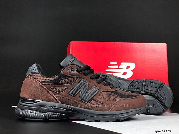 р.41, 45 Кроссовки New Balance 990 коричневые KS 12152