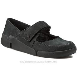р.36 Clarks   кожаные спортивные туфли- балетки оригинал