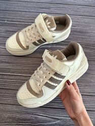 р.36 Кроссовки Adidas Forum 84 Low Beige Brown AD065