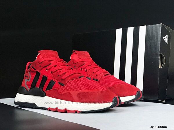  р.44 Кроссовки Adidas Nite Jogger красные KS 12222