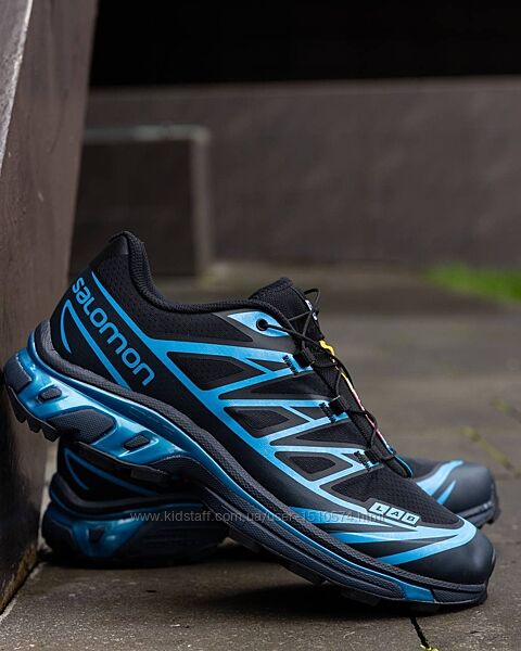р.41,42 Кроссовки Salomon S LAB XT-6 Black Blue Phantom SL013