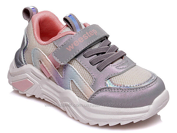 р.22-27 Кроссовки Weestep R572863101Grey  