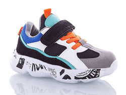 р.30 Кроссовки Kimbo DD51-2А Black-orange