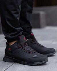 р.44 Кроссовки с мехом Adidas Gore-Tex Winter Black Red AD030