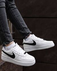 р.39 Кроссовки Nike Air Force 1 Low 07 White Black NK182