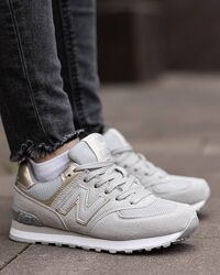 р. 37  Кроссовки New Balance 574 Grey Gold NB091