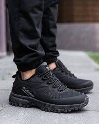 р.41-46 Кроссовки Columbia Gore-Tex Total Black CL012 зима