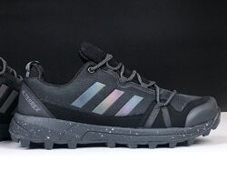 р.42,43,44 Кроссовки Adidas Terrex черные термо KS 12400