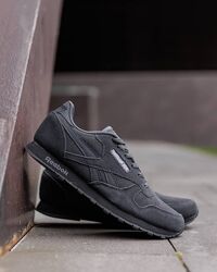 р.41, 46 Кроссовки Reebok Classic Leather Dark Grey RB030