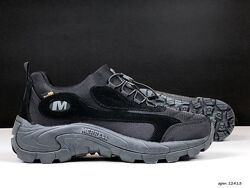 р.41,42,44 Кроссовки Merrell Moc Evo 1trl x черные термо  KS 12413