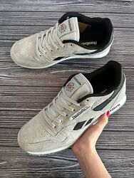 р.44 Кроссовки Reebok Classic Leather Light Silver RB017