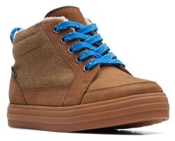 р. 30. 31, 32,32.5, 33 Clarks зимние кожаные ботинки оригинал