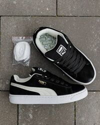 р.44  Кроссовки Puma Suede XL Black White PM019