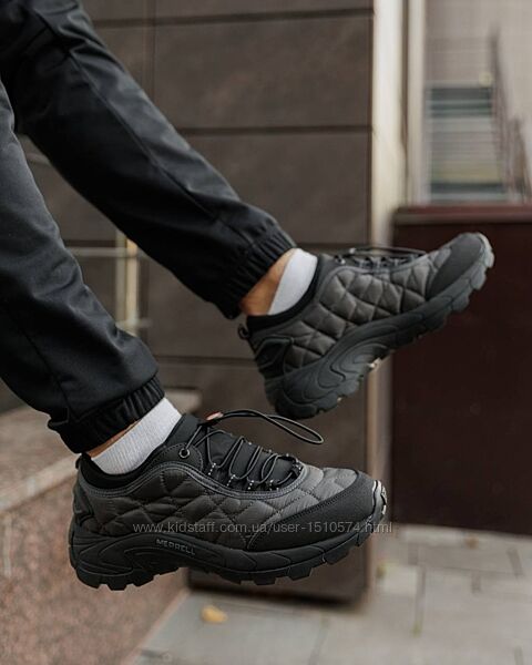 р.42,45 Кроссовки Merrell Ice Cap Moc II Black Grey MR012
