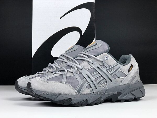 р.44,45,46 Кроссовки Asics Gel Sonoma серо/черные термо KS 12425