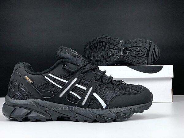р.41, 44, 45 Кроссовки Asics Gel Sonoma черно/белые термо KS 12427