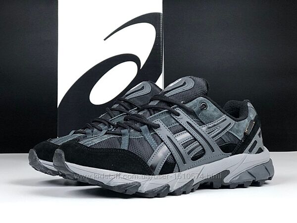 р. 44,45  Кроссовки Asics Gel Sonoma серо/черные термо KS 12430