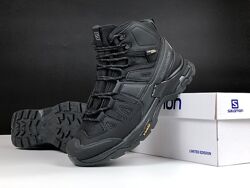 р.43  Кроссовки Salomon X Ultra 4 Mid Wide GTX черные зима KS 12432