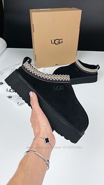 р.38-41 Угги женские зима UGG черные KS 12441