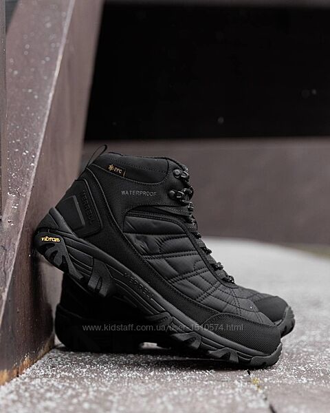 р.41-46  Кроссовки Merrell Ice Cap Moc II Triple Black MR017