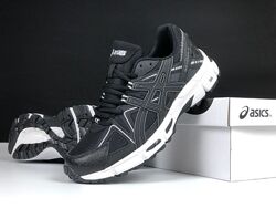 р.41-44 Кроссовки Asics Gel Kahana 8 черно/белые KS 12470
