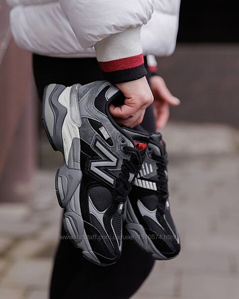 р.38, 40  Кроссовки New Balance 9060 Black Grey NB111
