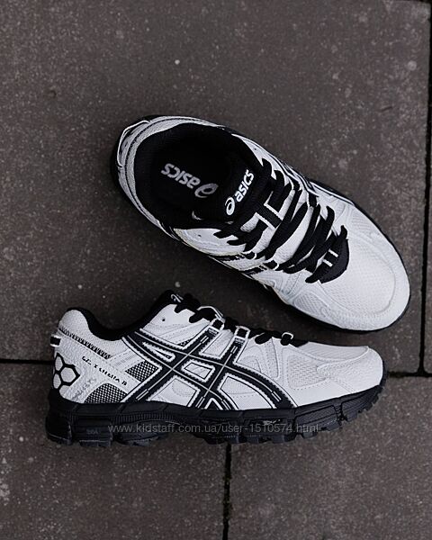 р.36, 39, 41 Кроссовки Asics Gel Kahana 8 Black White AS022
