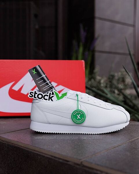 р.42,45,46 Кроссовки Nike Cortez Full White NK225