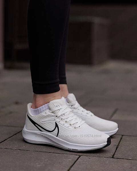 р.36-44 Кроссовки  Nike Air Zoom Pegasus 39 White Black NK228