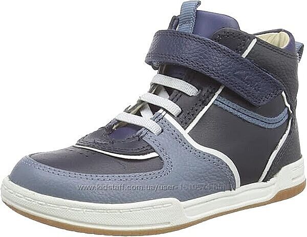 р.32, 32.5, 33, 33.5, 34 Clarks детские  кожаные ботинки оригинал