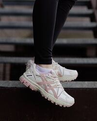 р.37-41 Кроссовки Asics Gel Kahana 8 White Pink AS028