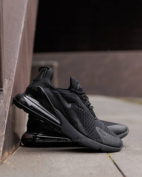 р.37-45 Кроссовки Nike Air Max 270 Triple Black NK245