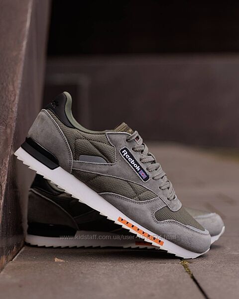 р.45 Кроссовки Reebok Classic Super Leather Grey White RB042