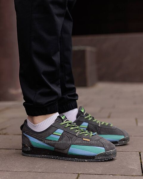 р.41-44 Кроссовки Nike Cortez UN/LA Grey Blue NK255