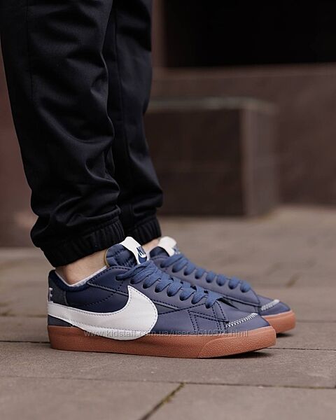 р.38, 40, 42 Кроссовки Nike Blazer Low 77 Jumbo Blue NK256