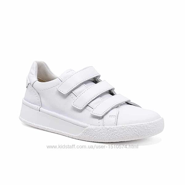 р.37.5  Clarks женские кожаные кроссовки оригинал