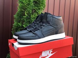 р.43  Стильные мужские кроссовки Nike Jordan черные 