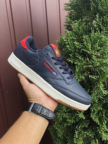 р.44, 45   Стильные мужские кроссовки Reebok синие KS 10716