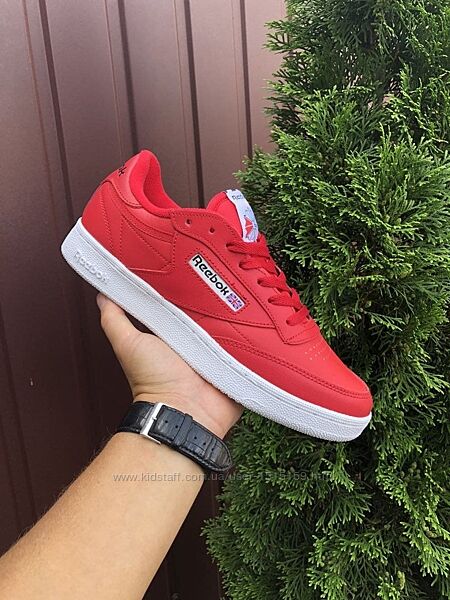 р.43-46   Стильные мужские кроссовки Reebok красные  KS 10718