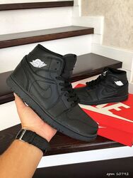 р. 36-41 Женские кроссовки Nike Air Jordan черные 