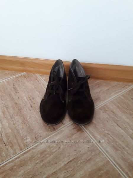 Ботиночки из замша