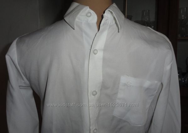 Белая рубашка, размер 36