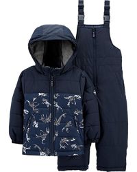 Зимний комплект куртка и комбинезон oshkosh для мальчика