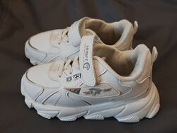 Кроссовки кросівки білі 19 см