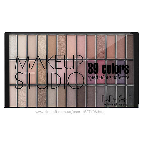 Палетка теней DoDo Girl Make Up Studio 39 Colors Eyeshadow palette D3055B