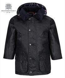 Демисезонная вощеная куртка парка winterbattom 8-10 лет англия