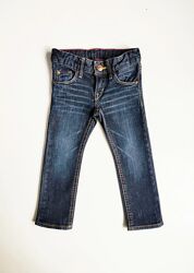 Дитячі сині вузькі джинси h&m 1,5-2 роки