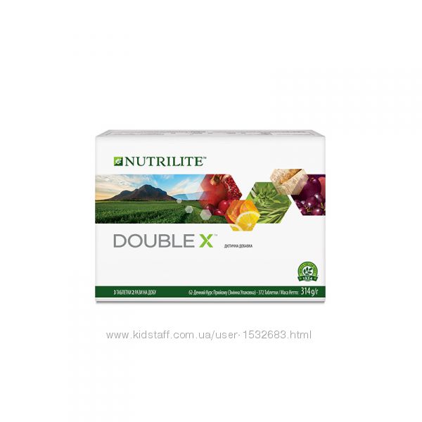 Змінна упаковка полівітамінна добав Nutrilite DoubleX 292409 62дн курс У5.